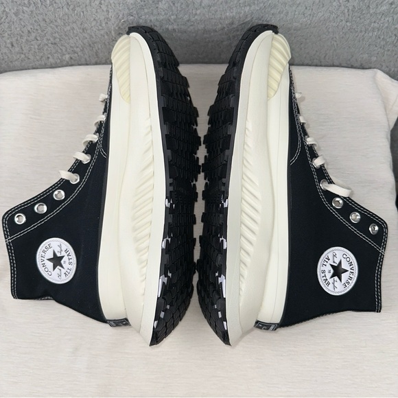 Converse Shoes Womens 11 Mens 9.5 Black Chuck AT-CX Platform Sneakers NE - Picture 5 of 8
